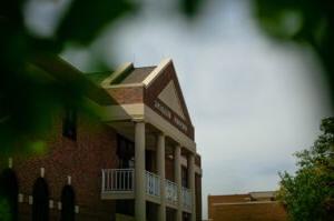 outside view of the Johnson Building on HSU campus